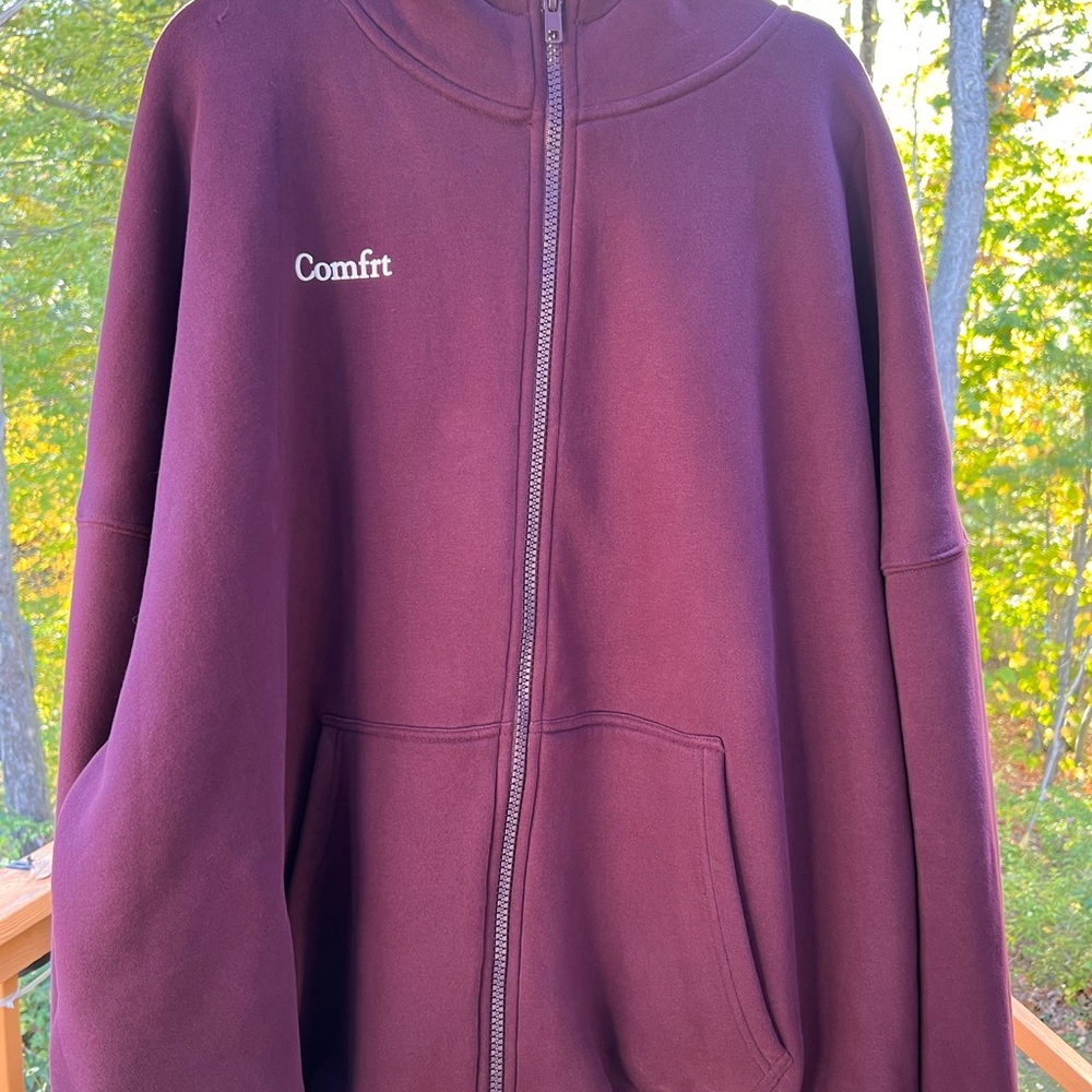 Comfrt Maroon Hoodie XXL